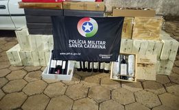 Polícia Militar volta a aprender vinho contrabandeado 