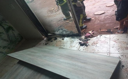 Homem coloca fogo na casa da mãe e é preso em flagrante 
