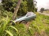 VÍDEO: saída de pista é registrada na BR-163 em SMOeste