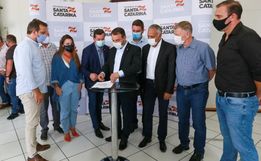 VÍDEO: Em Rio do Sul, governador anuncia mais de R$ 37,1 milhões