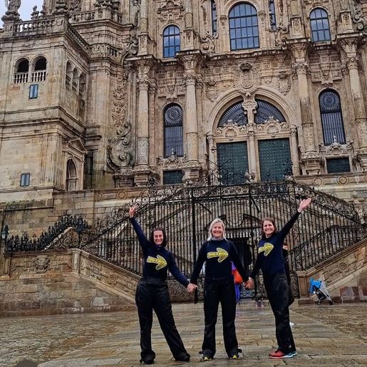 Mulheres de Itapiranga percorrem mais de 800 quilômetros no caminho de Compostela
