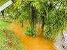 Ponte na ITG 070 em Itapiranga fica submersa e passagem é interrompida