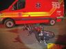 Criança sofre ferimentos graves ao ser atropelada por moto em SMOeste