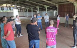 CCO da ExpoCedro 2023 visita parque de exposições