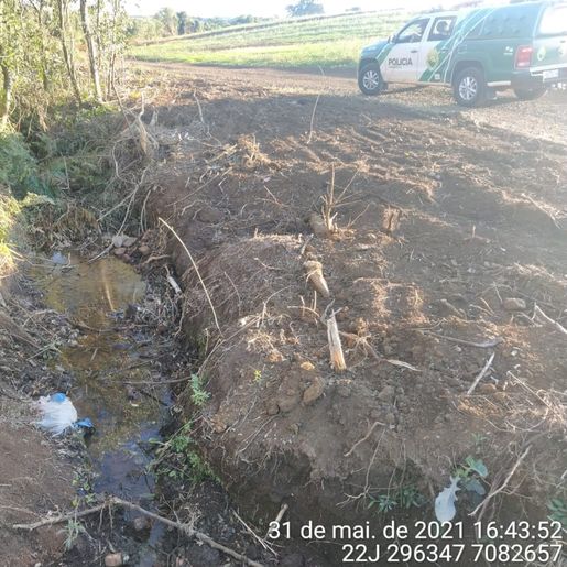 Agricultor é multado em R$ 90 mil por destruir mais de dez nascentes em Marmeleiro