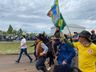 FOTOS: Bolsonaro participa de motociata com prefeito de Chapecó na carona