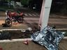 Mulher morre em grave acidente de moto no centro de Itapiranga