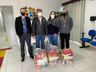 Cras de São José do Cedro recebe doação de alimentos da Cresol
