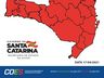 Santa Catarina volta a ter todas as regiões no nível gravíssimo