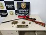 Polícia Civil realiza Operação de combate ao tráfico e posse de armas em Palmitos