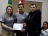 Equipe de futsal feminino de Saltinho é homenageada em sessão solene