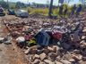 Motociclista fica gravemente ferido em colisão frontal contra carro na BR 163