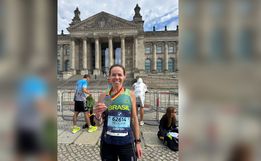 Atleta de SMO enfrenta maratona histórica em Berlim e se prepara para o Mundial em NY