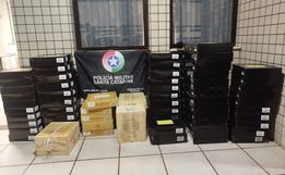 PM apreende mais de 300 garrafas de vinho em Dionísio Cerqueira