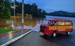 Defesa Civil de Mondaí alerta para risco de inundações devido à enchente do Rio Uruguai