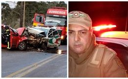 Acidente em rodovia com pista congelada mata policial militar em SC