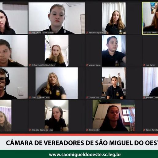 Vereadores mirins devem retornar sessões nas próximas semanas 