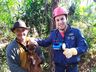 Cão desaparecido é encontrado em poço de 15 metros 