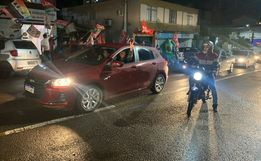 Petistas de São Miguel do Oeste comemoram vitória de Lula