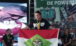 Atleta de Iporã do Oeste supera 220 kg em Campeonato  de Powerlifting
