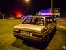 VÍDEO: Condutor colide com o carro em caminhão e depois em poste