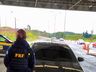 PRF recupera veículo com registro de roubo na BR 163 em Guaraciaba