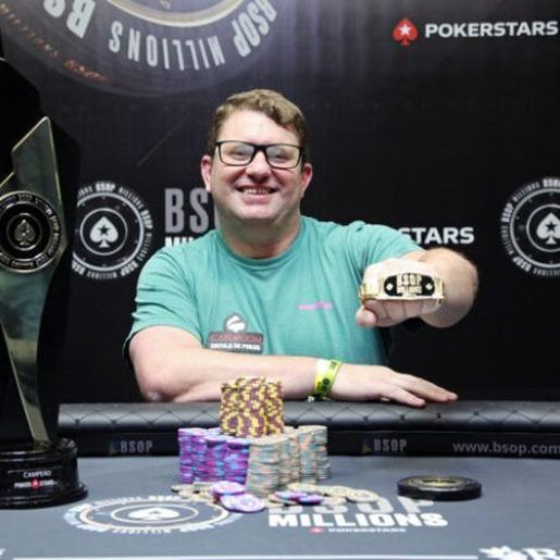 Morador de Quilombo é campeão do Main Event do BSOP Millions e fatura R$ 1,5 milhão