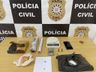 Polícia apreende armas e drogas em Barra do Guarita