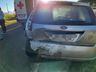 Motociclista fica ferido em colisão com carros na SC-492 