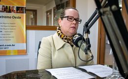 Chefe do Cartório da 45ª Zona Eleitoral participa do Peperi Rádio Repórter