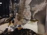 Bombeiros controlam incêndio em residência em Palma Sola