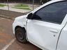 Colisão entre carro e moto deixa homem ferido em Itapiranga