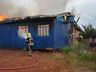 VÍDEO: Casa é destruída por incêndio em Campo Erê 