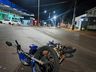 Motorista foge do local após acidente no centro de Iporã do Oeste