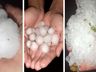 Cidades gaúchas registram estragos após temporal e queda de granizo