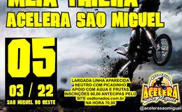 Moto Grupo Acelera São Miguel promove na próxima semana Meia Trilha 