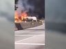 BR-101, no Morro dos Cavalos, é liberada após tombamento e explosão de carreta