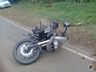 Colisão entre carro e moto deixa homem ferido em Itapiranga