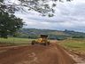 Itapiranga realiza trabalho extra de manutenção de estradas 