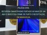 Polícia Civil recupera smarphone e investiga crimes de furto e receptação em Maravilha