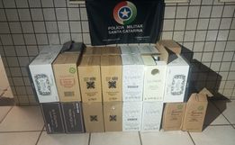 PM apreende carga de vinhos argentinos durante ação de fronteira em Dionísio 