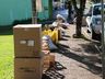 Grande quantidade de lixo chama atenção no centro de Iporã do Oeste