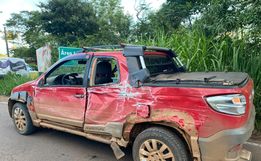 Acidente envolve quatro veículos na SC 163 em Itapiranga