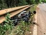 Mulher morre em queda de moto na SC-496 entre Descanso e Belmonte