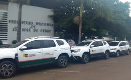 São José do Cedro faz aquisição de três novos veículos