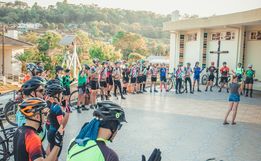 Experiência de Fé com a bicicleta marca passagem dos 50 anos da paróquia Santíssima Trindade