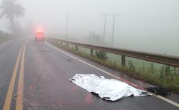 Motorista foge após atropelar e matar pedestre na SC-480