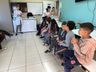 CRAS de Guarujá do Sul promove atividade sobre higiene bucal para crianças e jovens