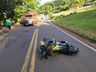  Jovem fica ferido em colisão entre moto e carro no interior de Itapiranga