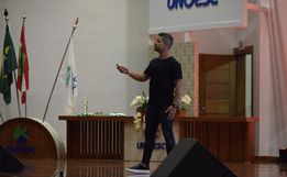 Palestra "Do Risco a Glória" de Diego Ribas reúne grande público em SMOeste